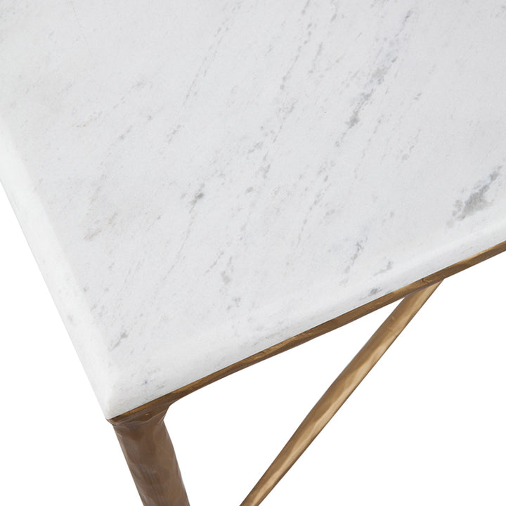 Heston Rectangle Marble Coffee Table