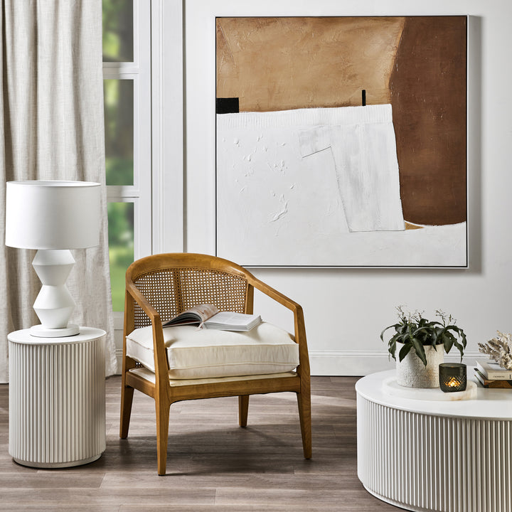 Willow Natural Rattan Arm Chair