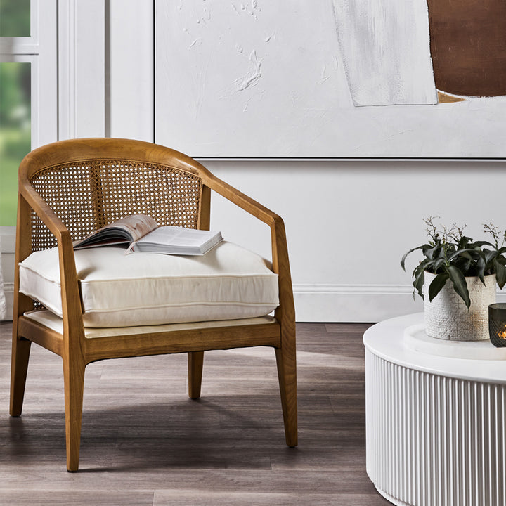 Willow Natural Rattan Arm Chair