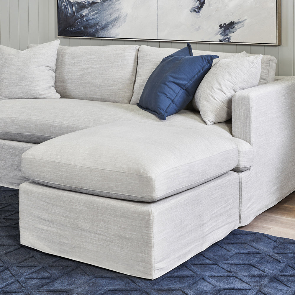Birkshire Slip Cover Ottoman