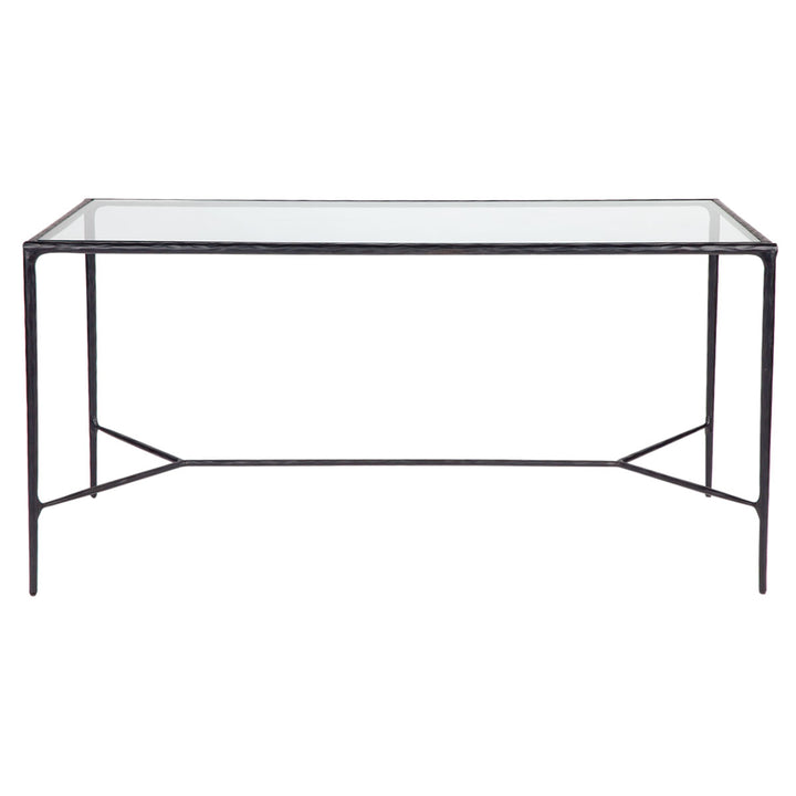 Heston Glass Desk