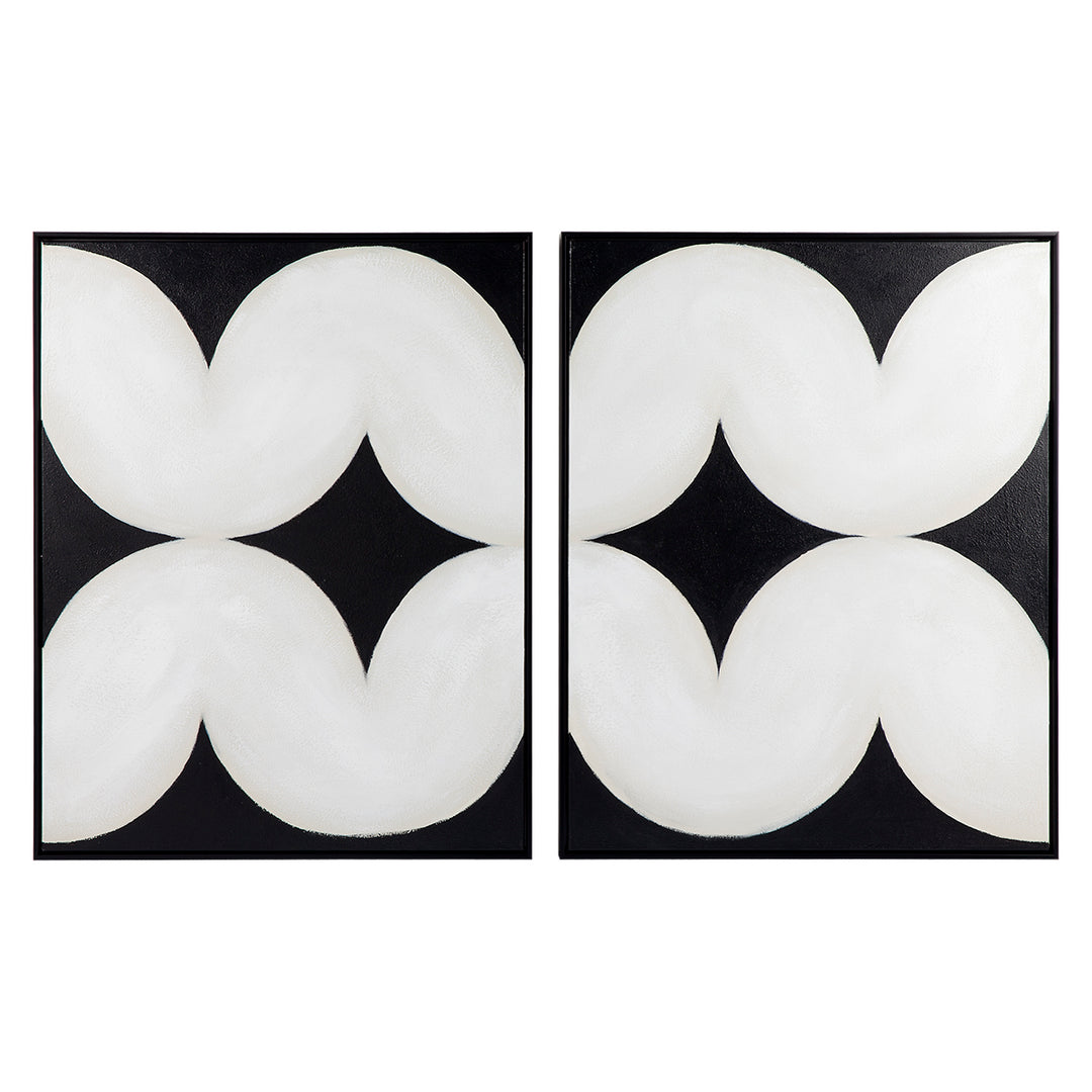 Wave Oil On Canvas Painting Set