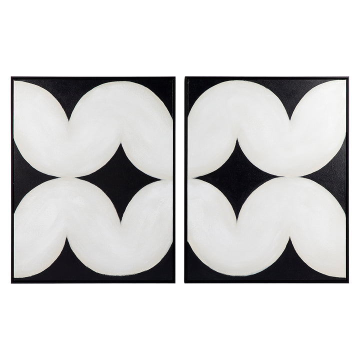 Wave Oil On Canvas Painting Set