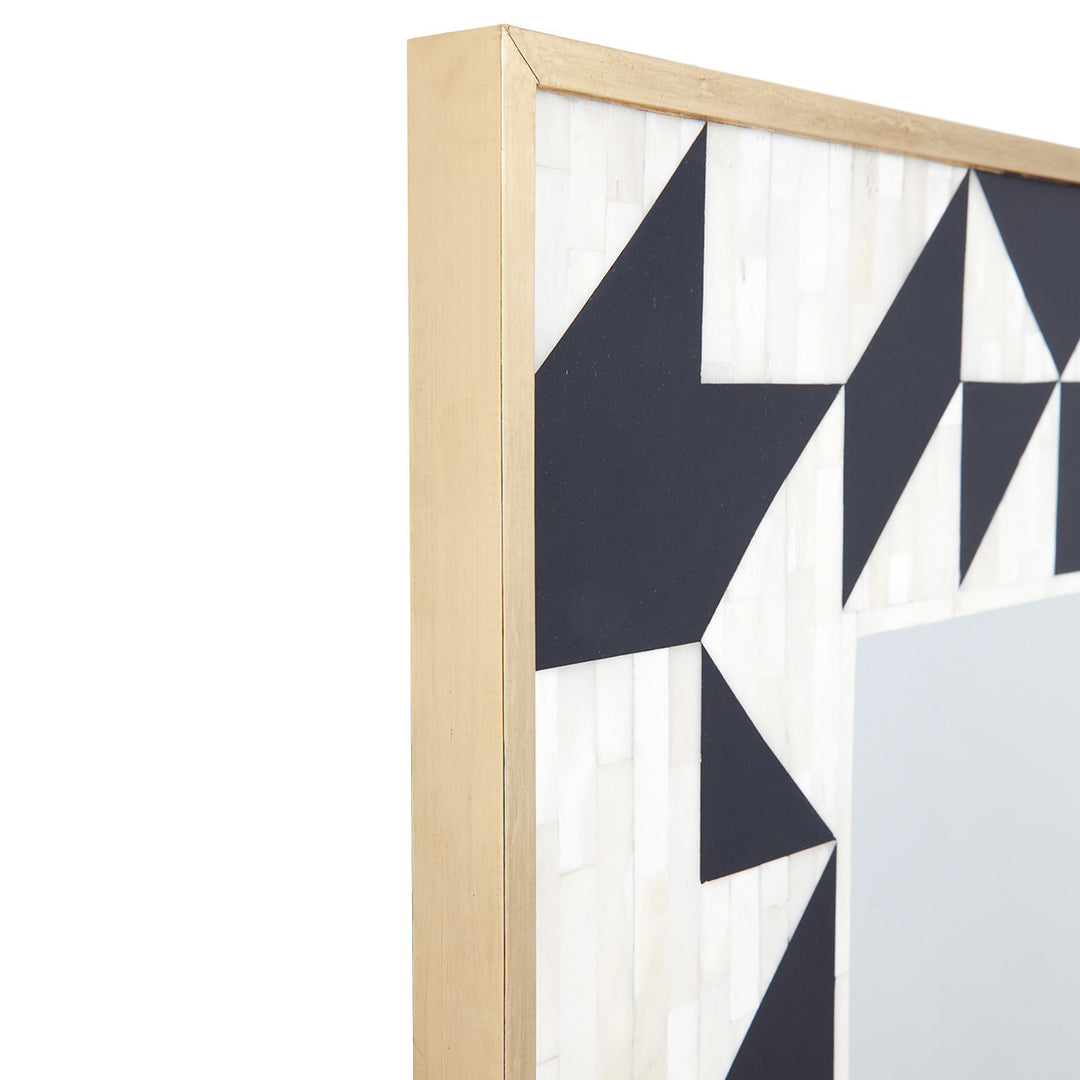 Huxley Bone Inlay Wall Mirror