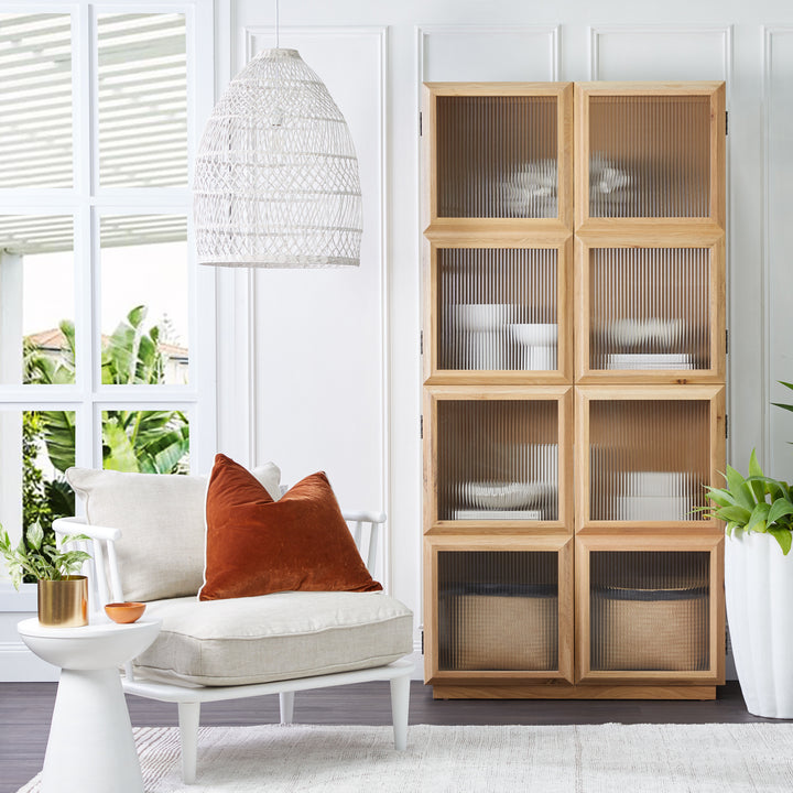 Cayman Mango Wood Side Table