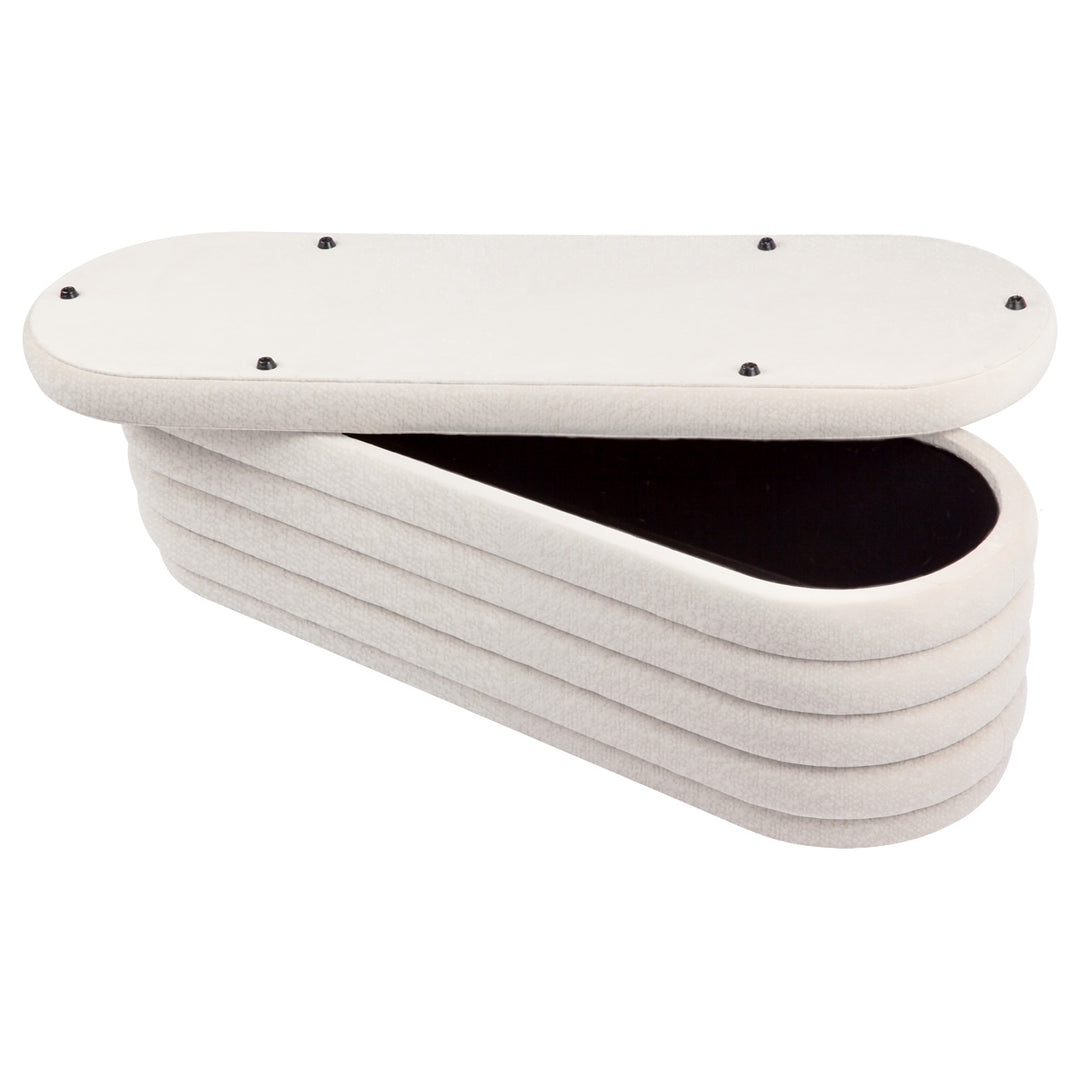 Demi Storage Bench Ottoman