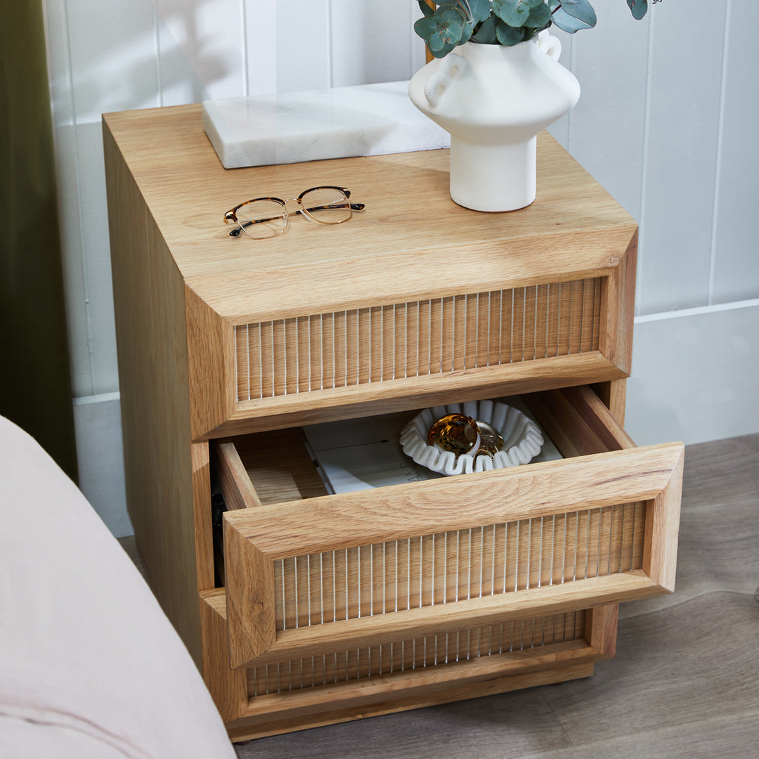 Sebastian Oak Bedside Table