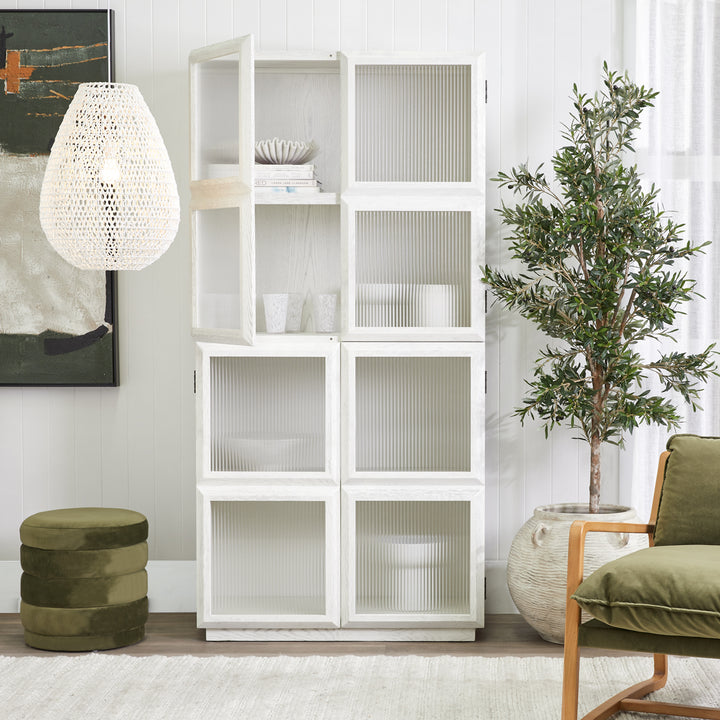 Sebastian Oak Tall Cabinet