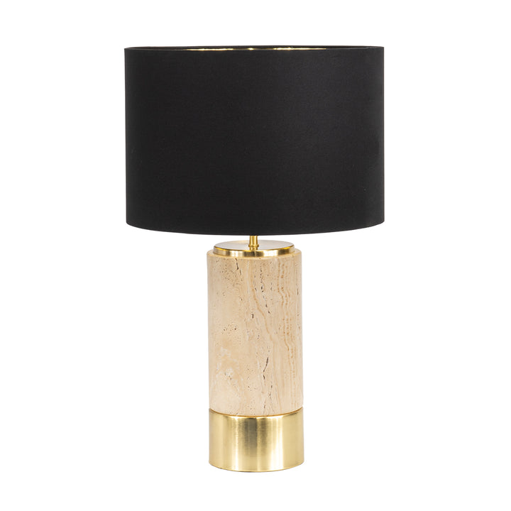 Paola Travertine Table Lamp