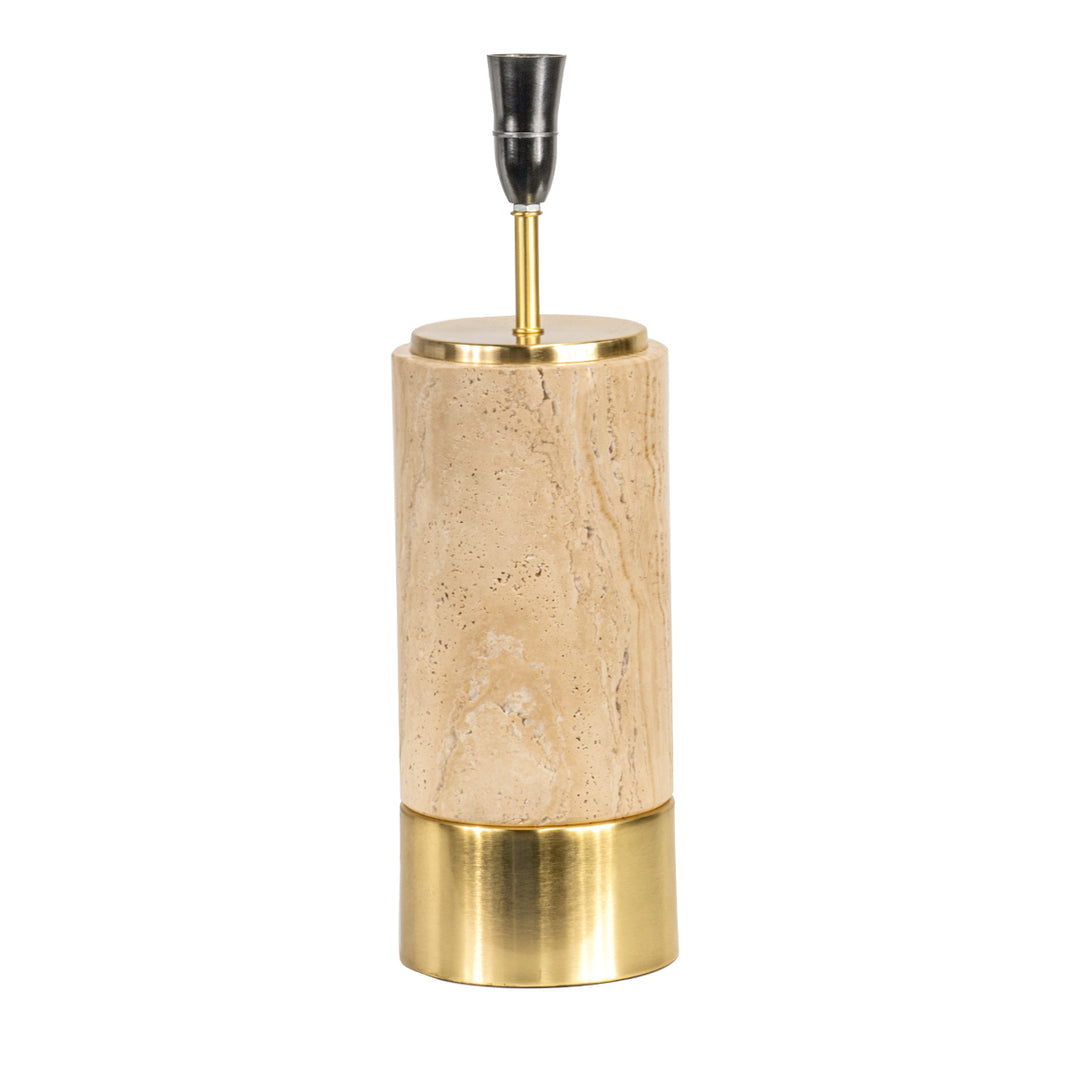 Paola Travertine Table Lamp