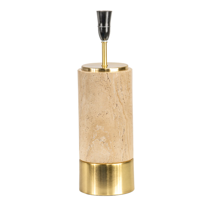 Paola Travertine Table Lamp