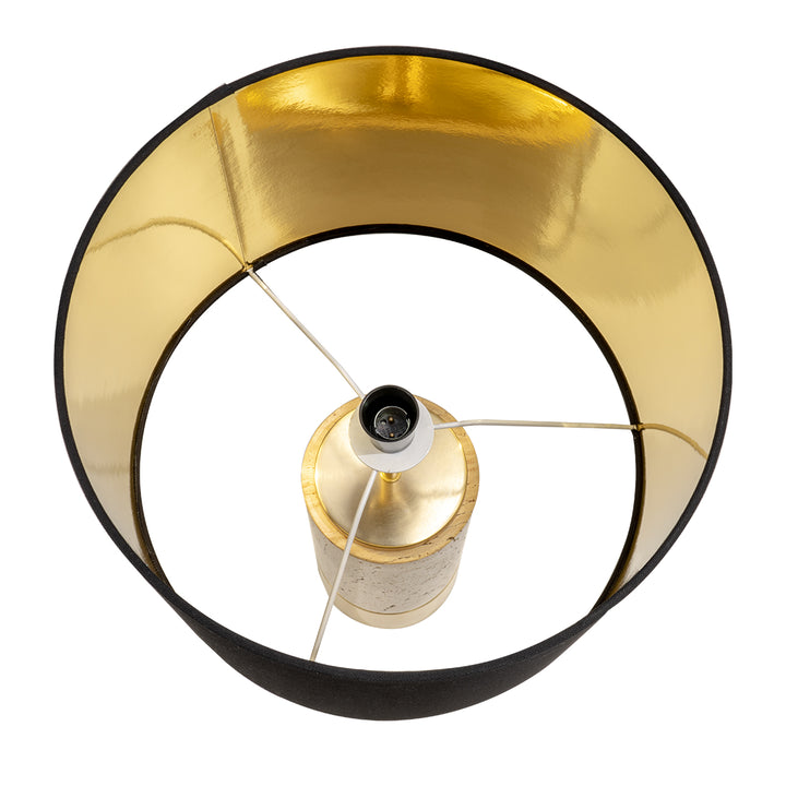 Paola Travertine Table Lamp