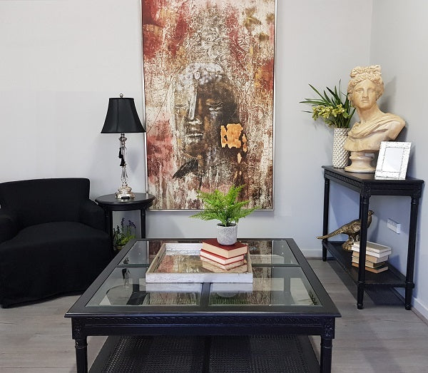 Eastern Buddha Wall Art 201cm  Wall art with hidden deity. Abstract