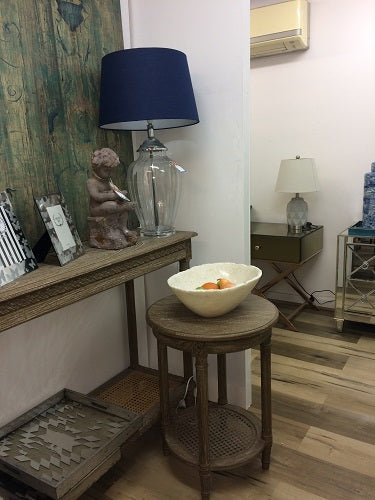 Polo Occasional Round Table Oak Wash